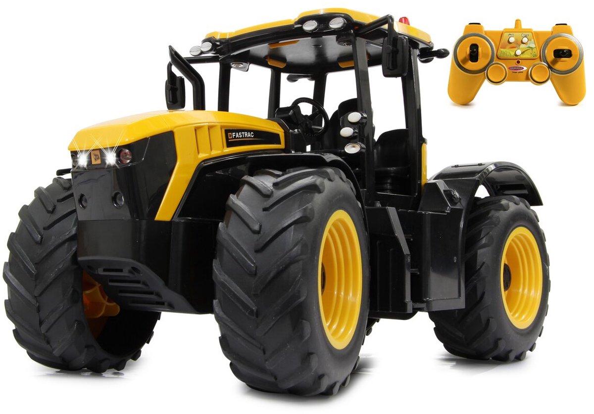 Jamara rc voertuig landbouwvoertuigen - 405300 rc jcb fastrac tractor rc model kant en klaar - 1:16