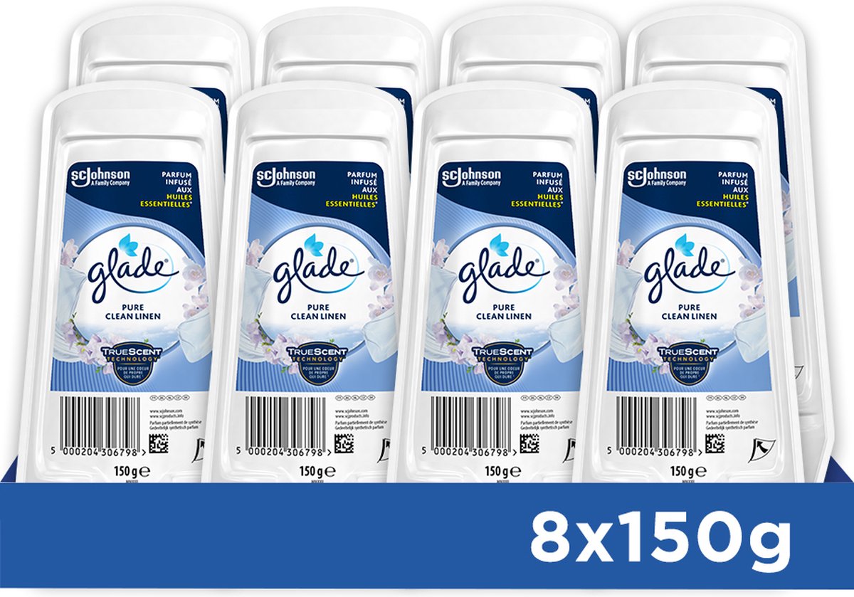 Glade gel pure clean linen