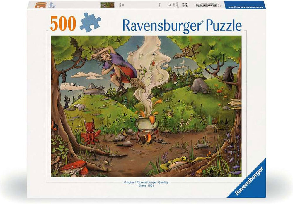 Ravensburger legpuzzel bij de walhexe, 500st.