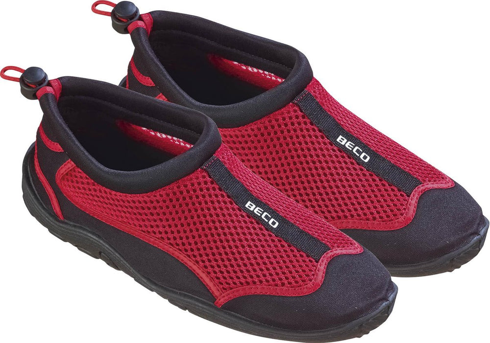 Beco waterschoen - rood - neopreen - mesh - anti slip - heren - maat 39