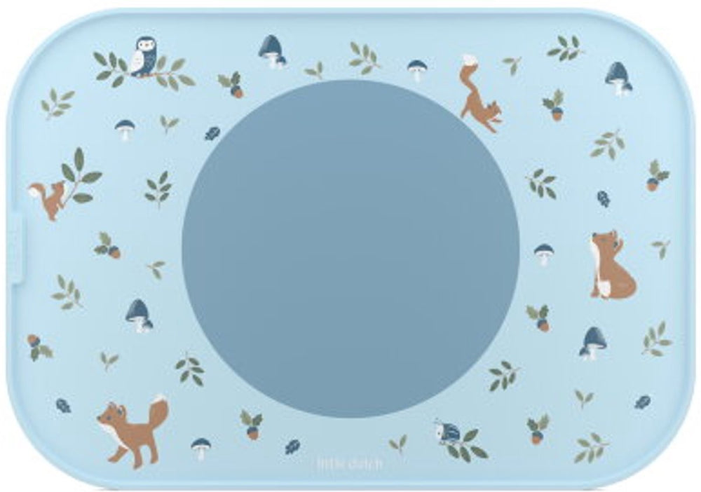 Mepal mio placemat little dutch - antislip cirkel houdt alles op z'n plek - vaatwasmachinebestendig - forest friends