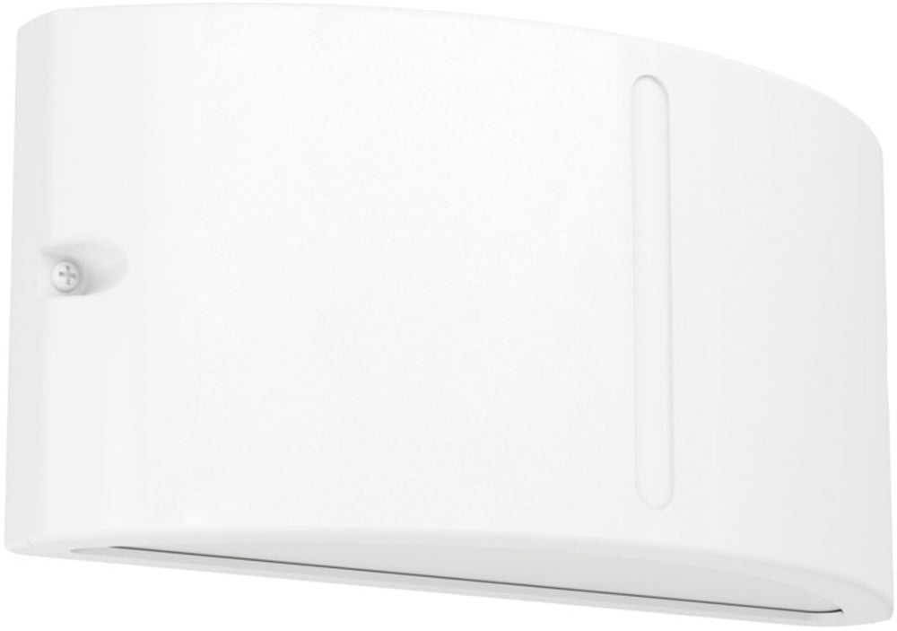 Eglo poggiarello wandlamp buiten - e14 - 22 cm - wit