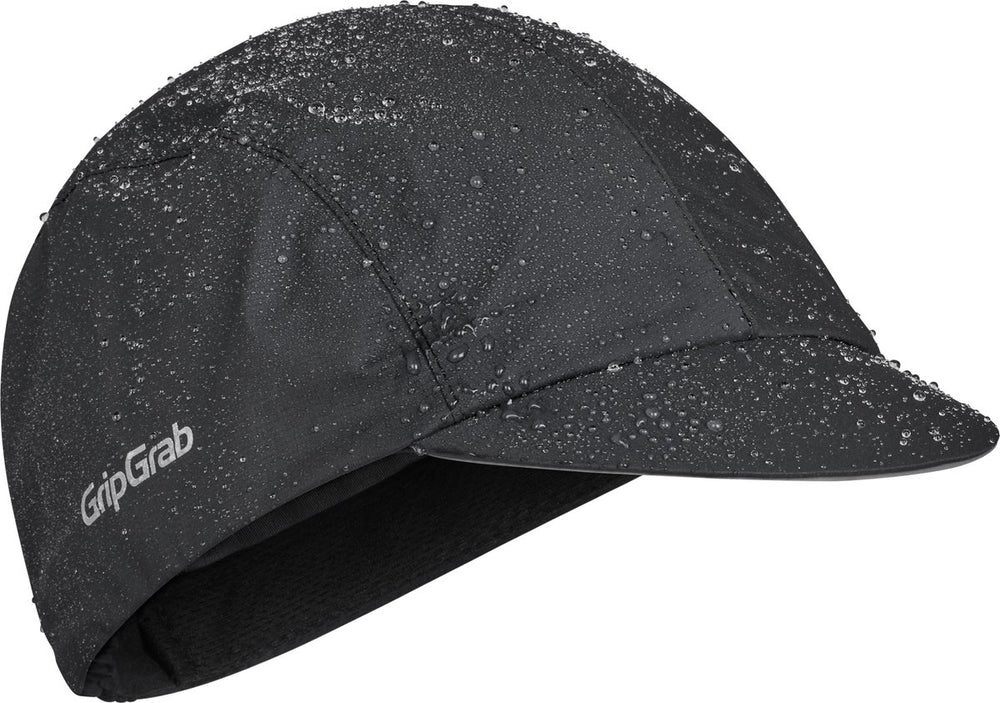 Gripgrab - aquashield waterproof fietspet cycling cap regen bescherming - zwart - unisex - maat s m