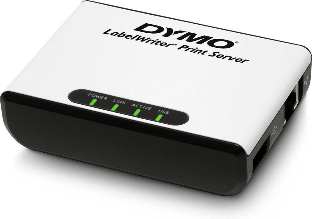 Dymo labelwriter-printserver | draadloze netwerkprintserver voor labelwriter labelmakers (type c eu-stekker)