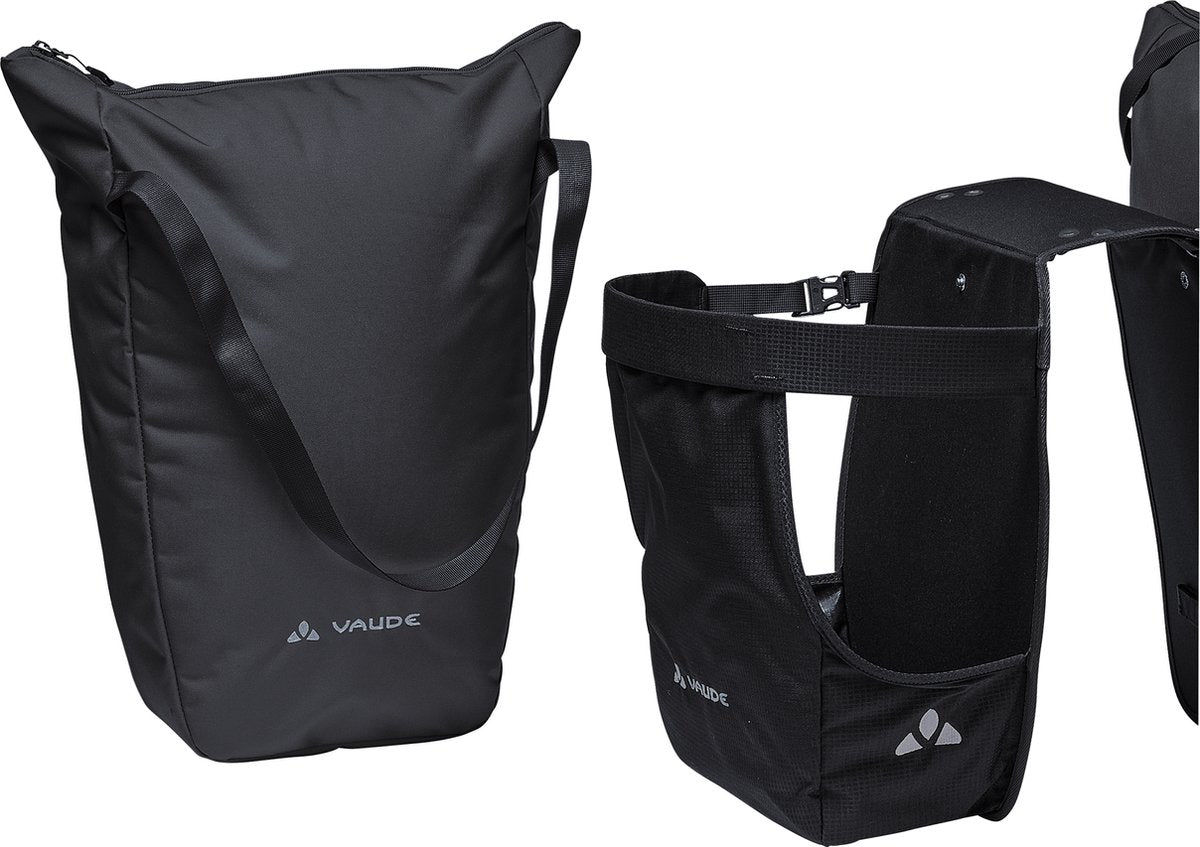 Vaude twinshopper, fietskleding, unisex, fietstas