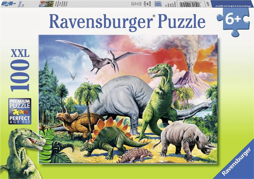 Ravensburger Among the Dinosaurs - XXL Puzzle 100 Pieces