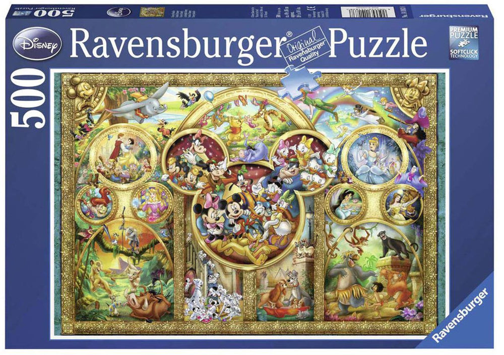 Ravensburger puzzel disney familie - legpuzzel - 500 stukjes