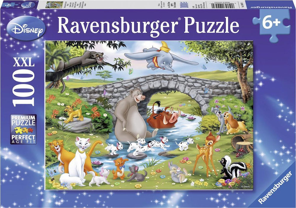 Ravensburger Disney Family Animal Friends Jigsaw Puzzle - 100 Pieces