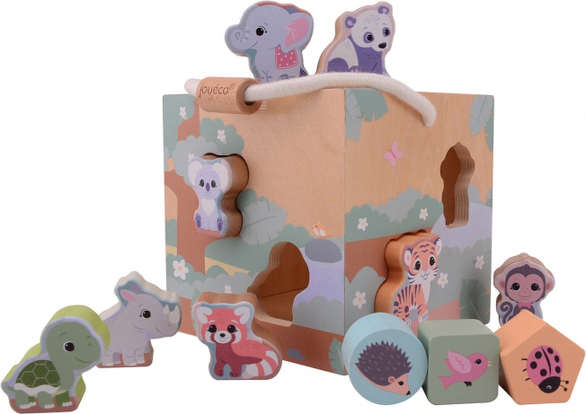 Joueco the wildies shape sorter