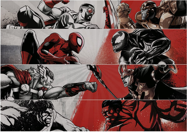 Educa puzzel marvel vs - 1000 stukjes - legpuzzel superhelden.