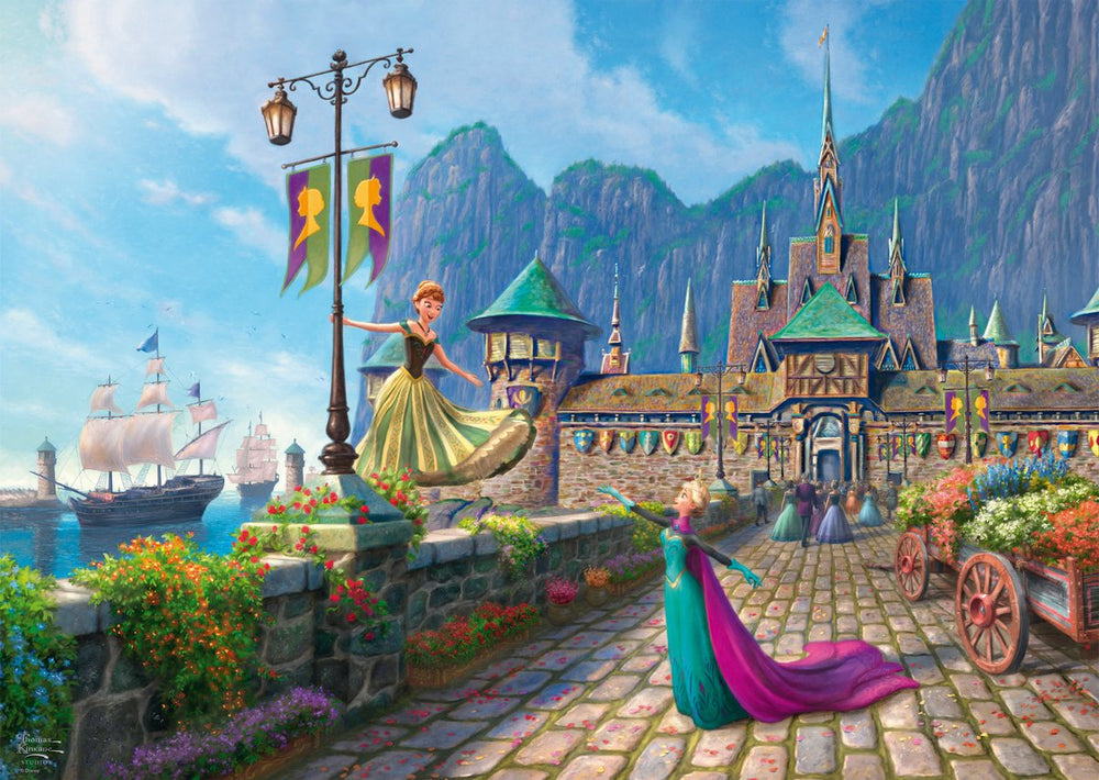 Schmidt puzzel disney frozen arendelle 1000 stukjes legpuzzel.