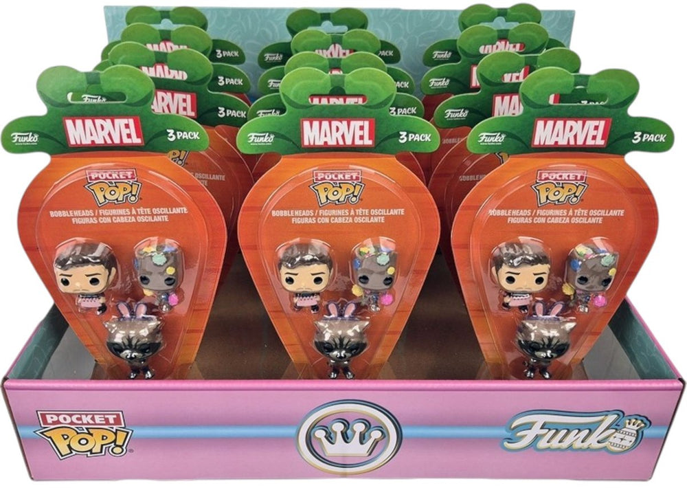Funko marvel pocket pop! vinyl figure 3-pack gotg 4 cm