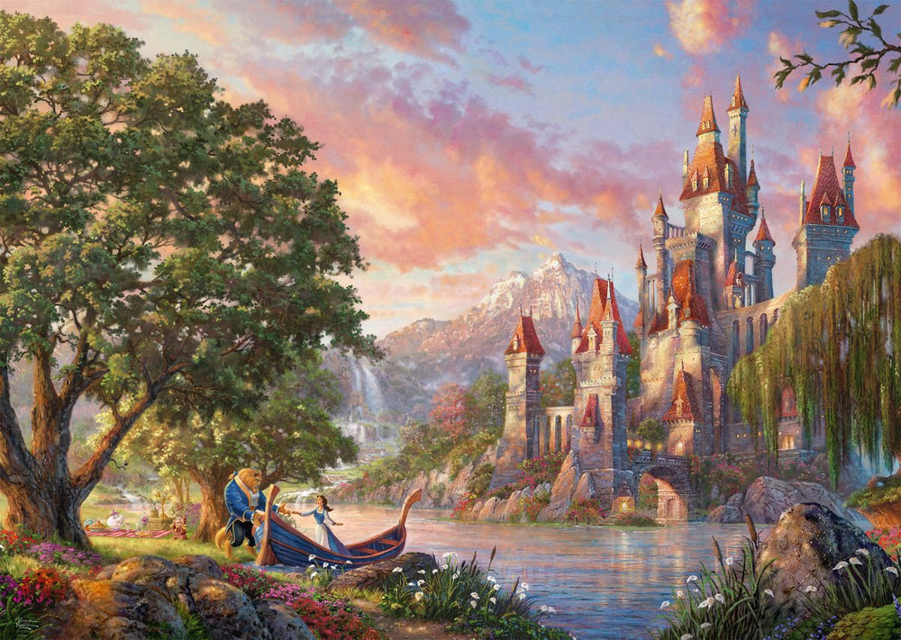 Schmidt legpuzzel disney belle's magische wereld 3000 stukjes karton.