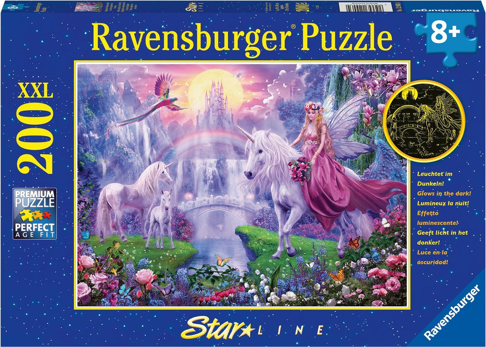Ravensburger Jigsaw Puzzle Magical Unicorn Night - Jigsaw Puzzle - 200 Pieces