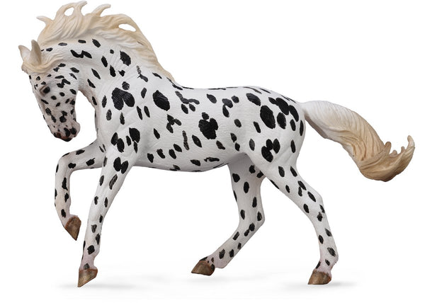 Collecta figurine - knabstrupper merrie - (xl) - paarden - handgeschilderd - miniatuur