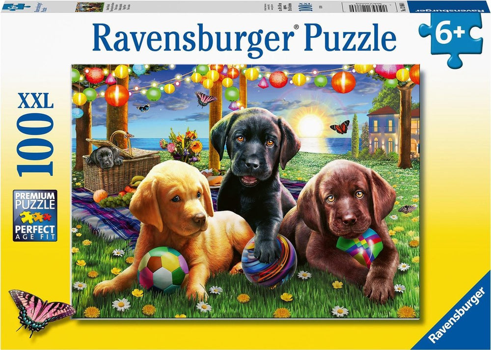 Ravensburger Dogs' Picnic Jigsaw Puzzle - 100 Pieces