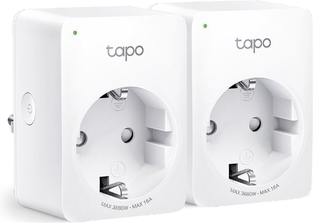 Tp-link tapo p110 - slimme stekker - smart plug - 2 stuks - wifi stopcontact - energiebewaking