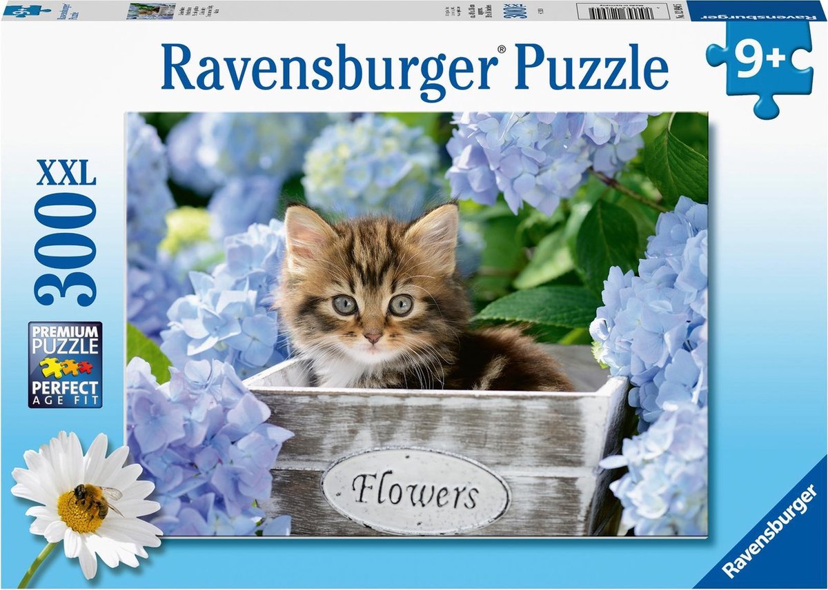 Ravensburger puzzel klein katje - legpuzzel - 300 stukjes