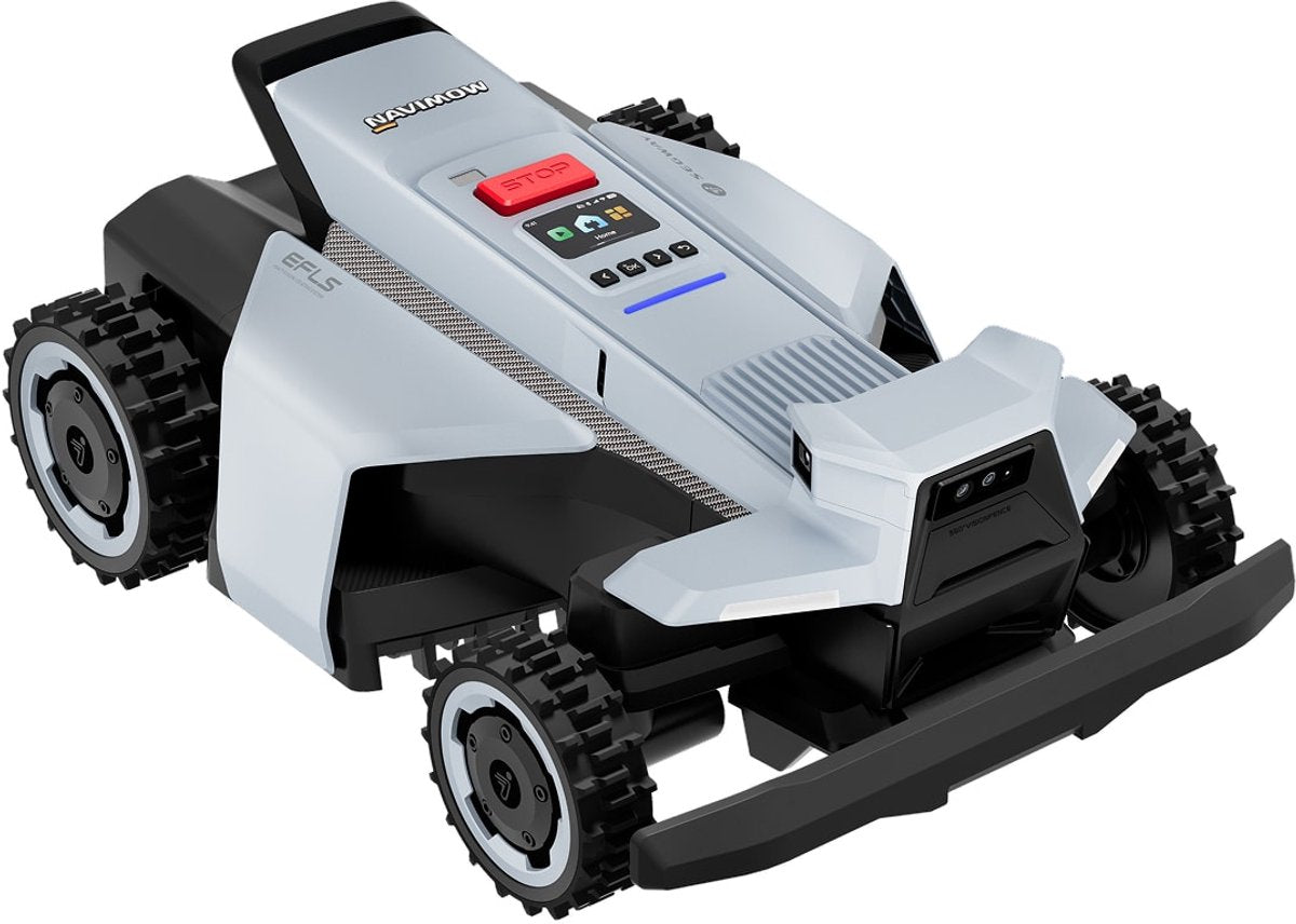 Navimow segway x420e - nrtk+vision - robotgrasmaaier - zonder grensdraad zonder antenne - navigatie zonder satellieten - 2000m² - 55% helling - ai obstakelvermijding - apple find my - super stil 68db - 3 jaar garantie