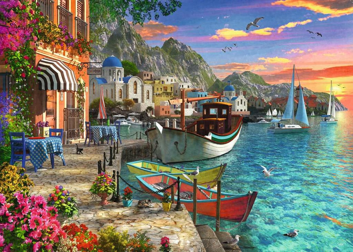 Ravensburger 12000470 puzzel legpuzzel 1000 stuk(s) liggend