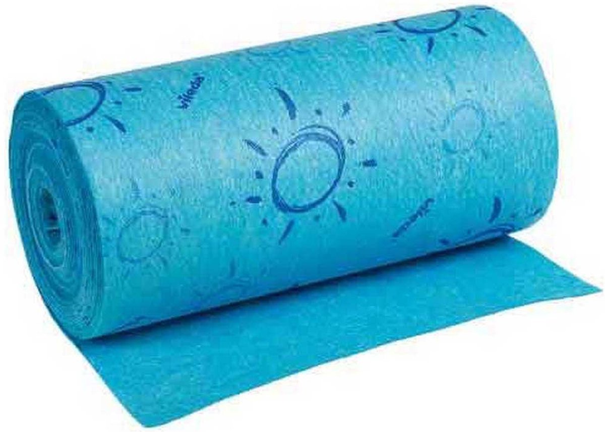 Vileda doek blauw (10 m)