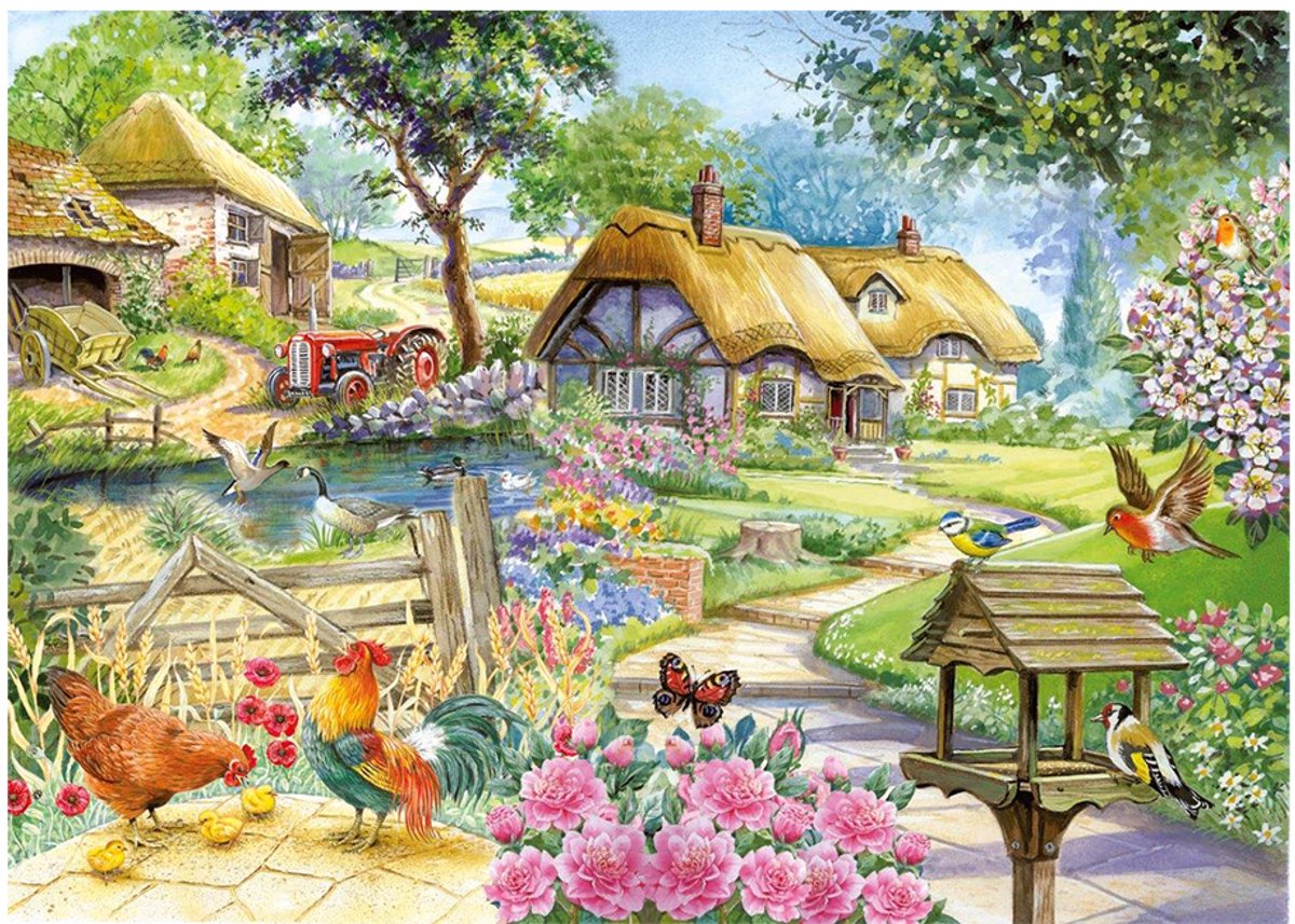 House of puzzles country living puzzel 500 xl stukjes