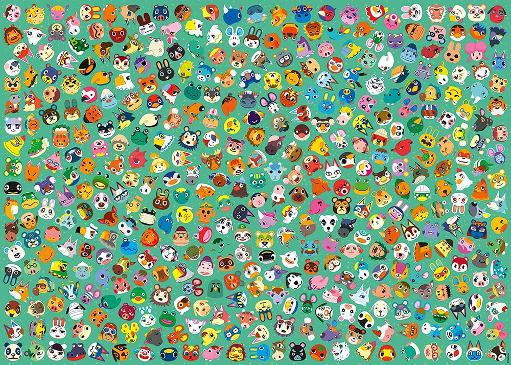 Ravensburger legpuzzel Animal Crossing, 1000st.