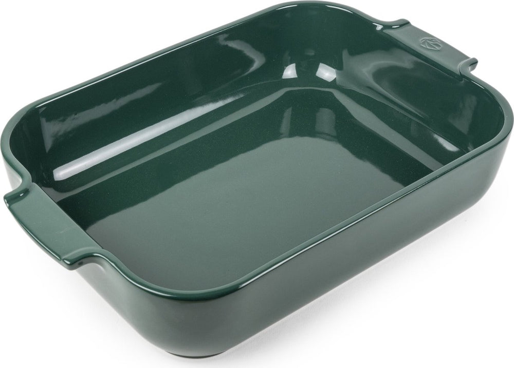 Peugeot appolia ovenschaal 36 cm - bosgroen - rechthoek