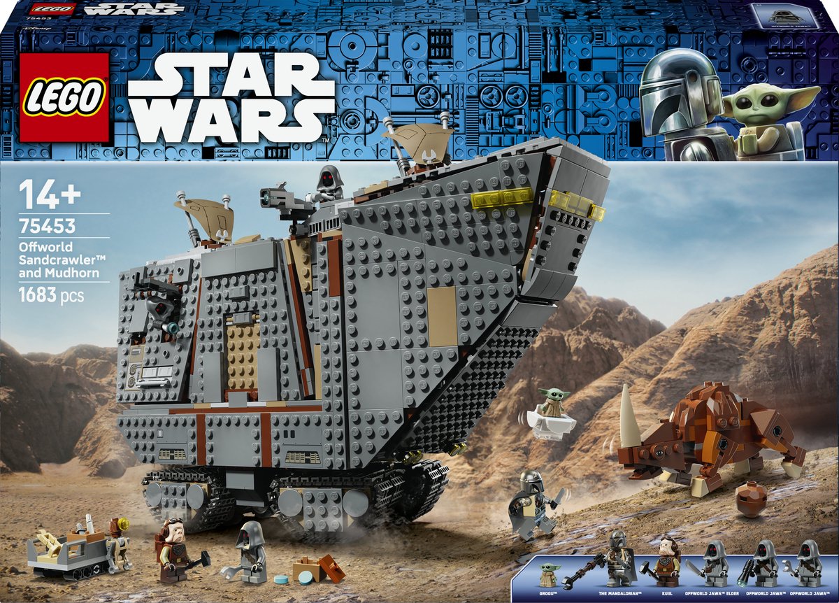 Lego star wars 75453 offworld sandcrawler en mudhorn