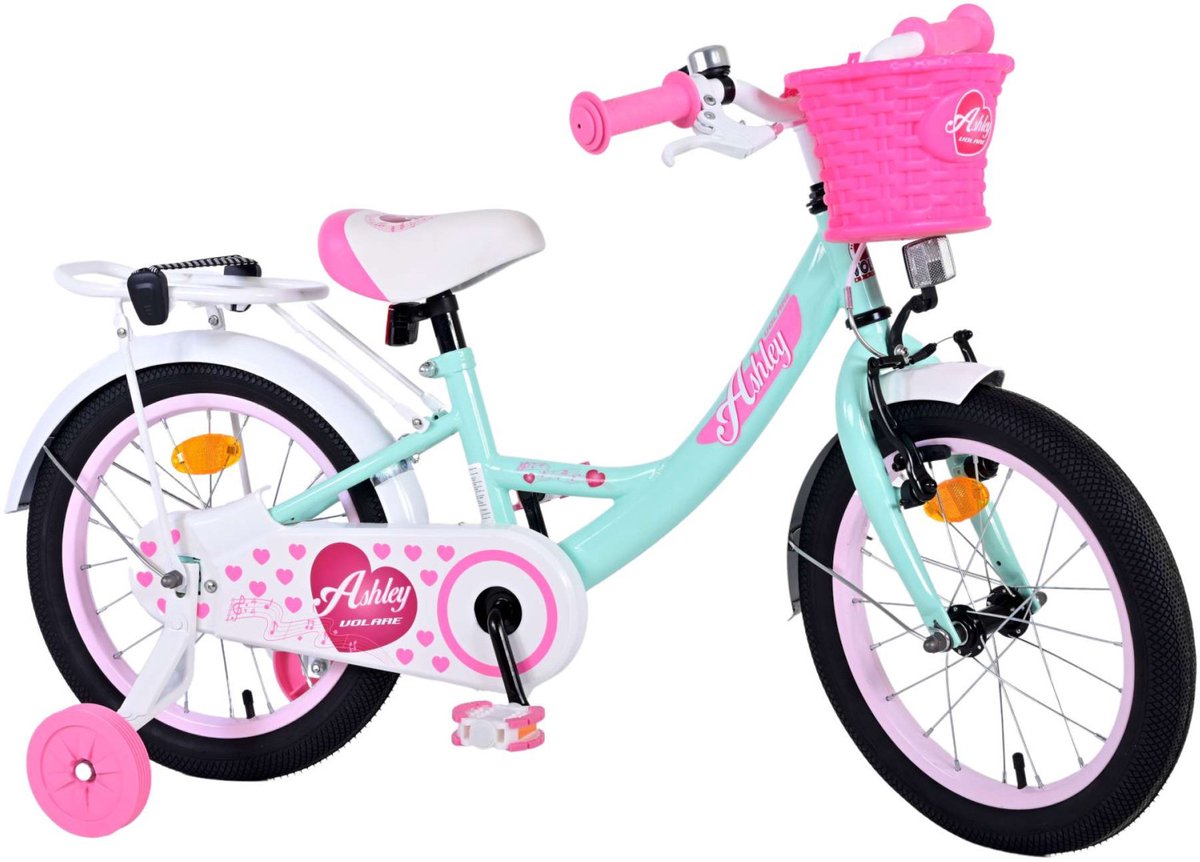 Volare Ashley Kinderfiets - Meisjes - 16 inch - Groen