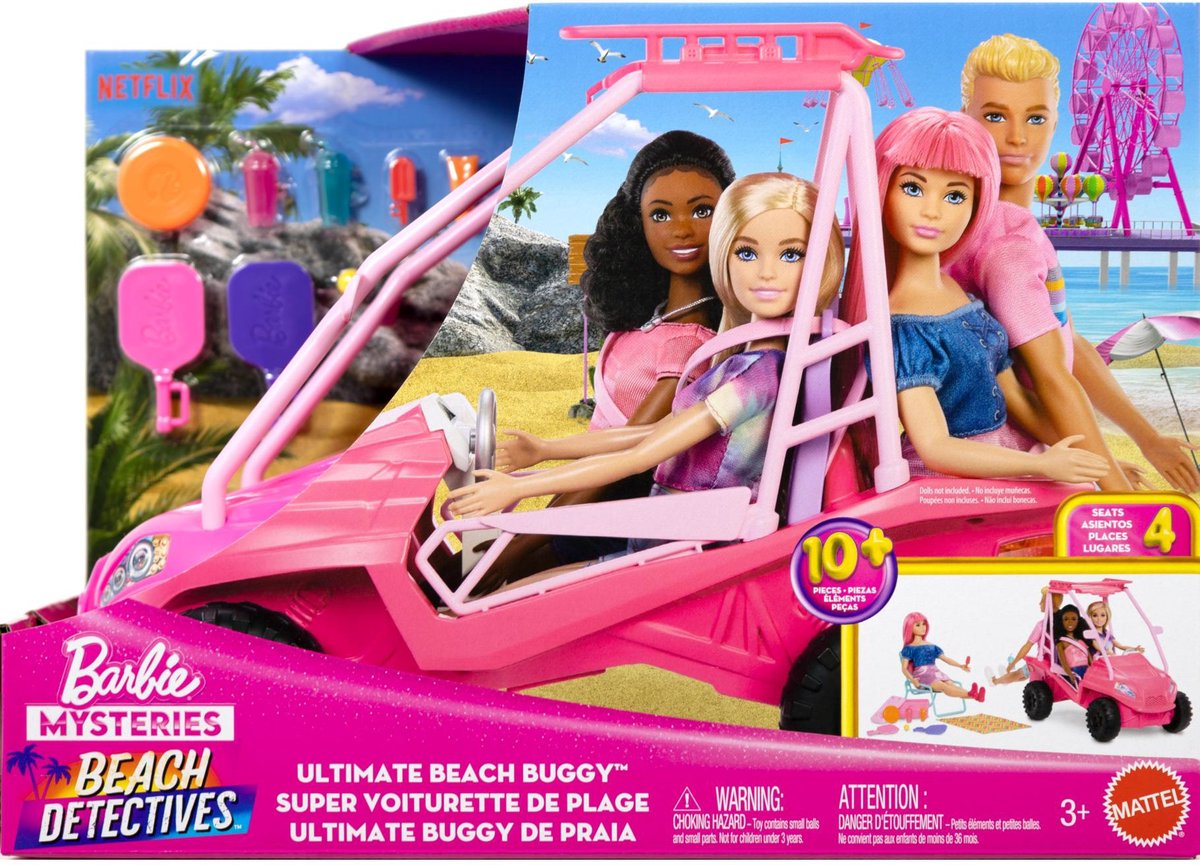 Barbie mysteries beach detectives beach buggy