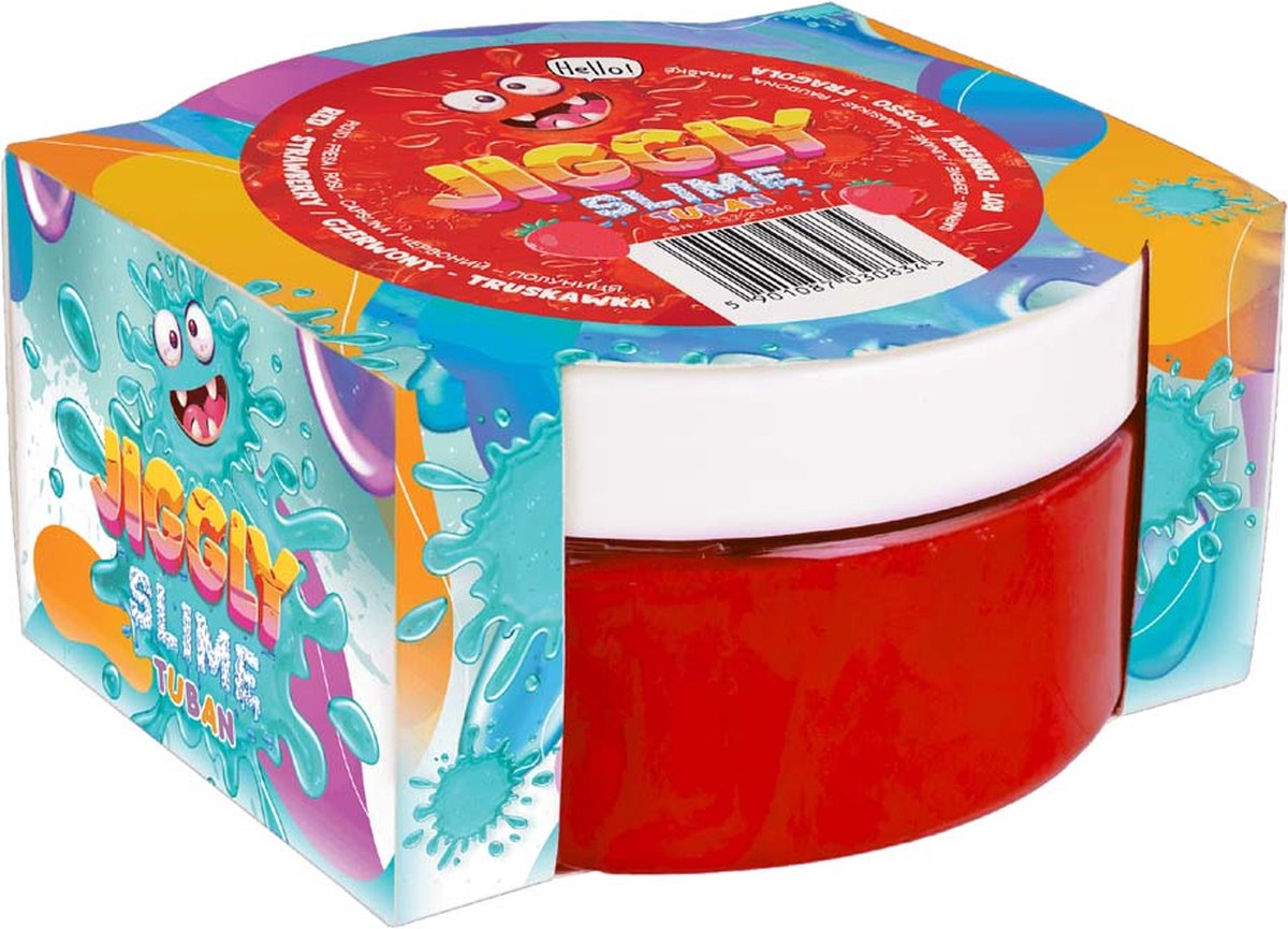 Tuban - jiggly slime – red strawberry 200 g