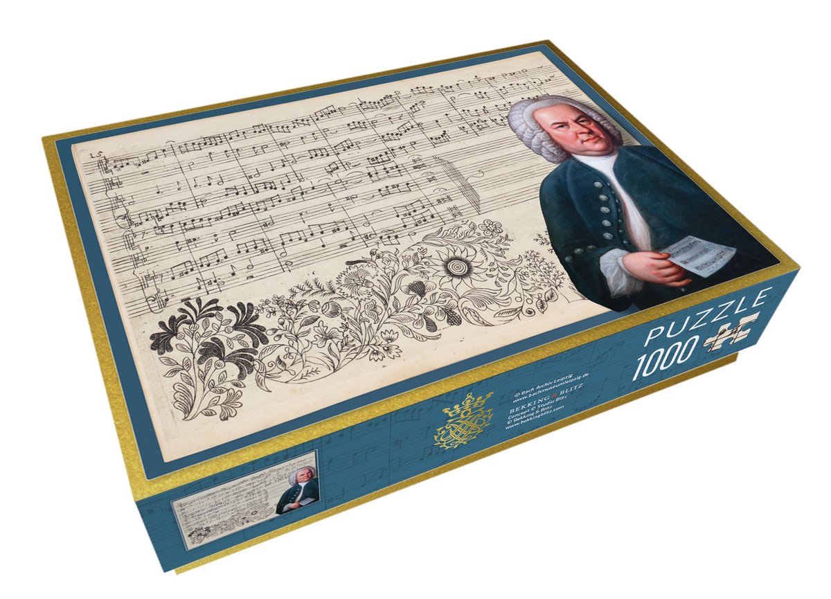 Bach puzzel (1000 stukjes): die kantate, j.s. , archiv leipzig