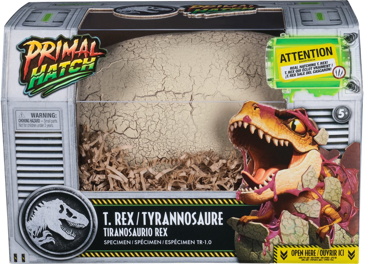 Primal hatch - interactieve hatching dino (jurassic world)