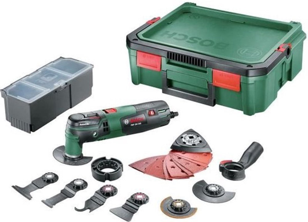 Bosch pmf 250 ces multitool - oscillerend - 250 watt - inclusief kunststof koffer