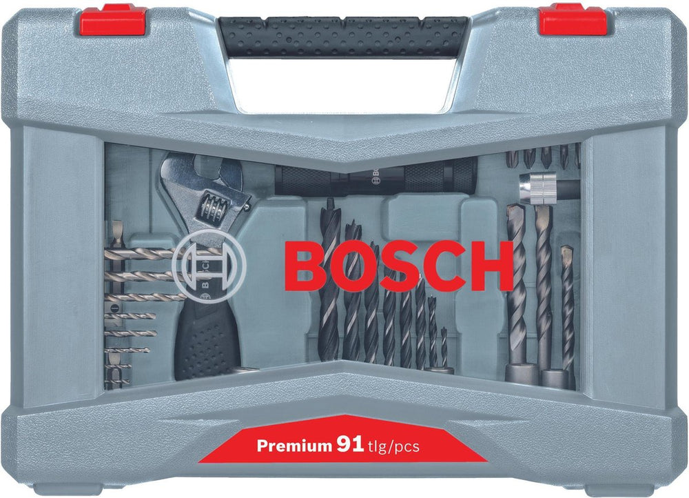 Bosch premium v-line borenset - 91-delig