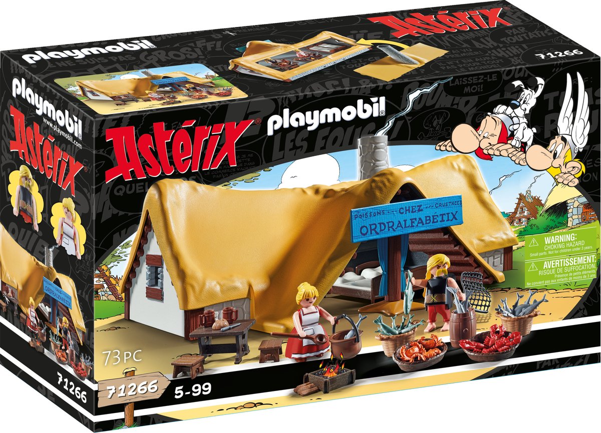 Playmobil asterix de hut van hoefnix - 71266