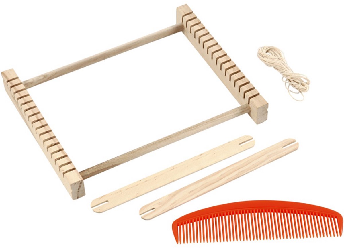 Creativ company houten weefraam 26,5x24 cm