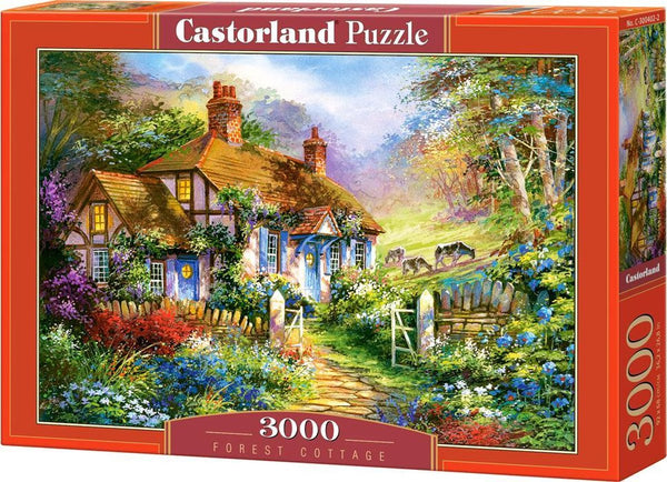 Castorland legpuzzel forrest cottage, 3000st.
