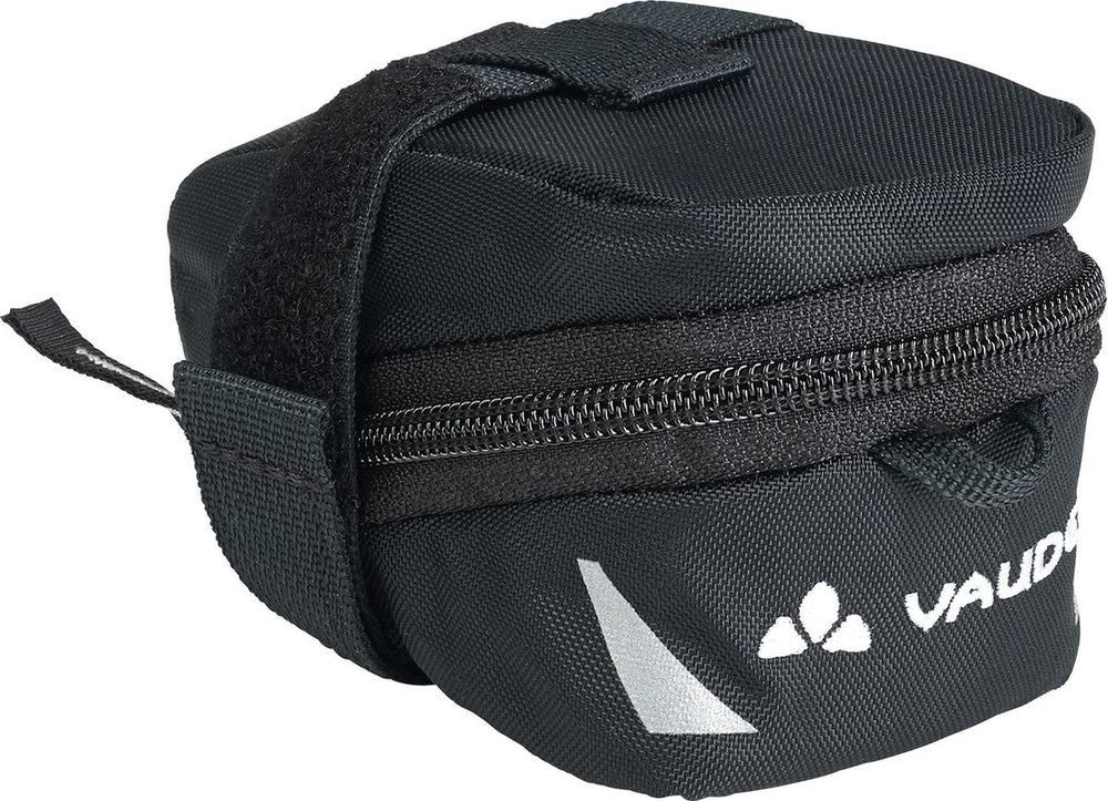 Vaude tube bag s fietstas - 0,3 l - black - klittenbandbevestiging