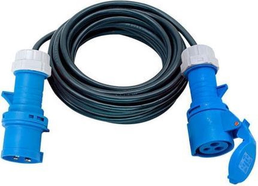 Brennenstuhl cee verlengsnoer 230v ip44 10m h07rn-f 3g1,5 cee 230v 16a stekker en koppeling