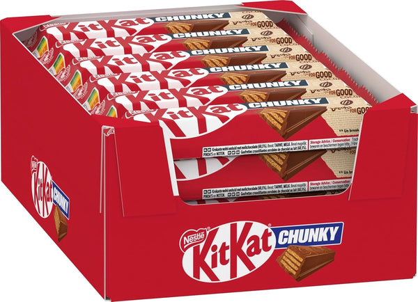 Kitkat chunky chocolade repen - 24 stuks x 40g