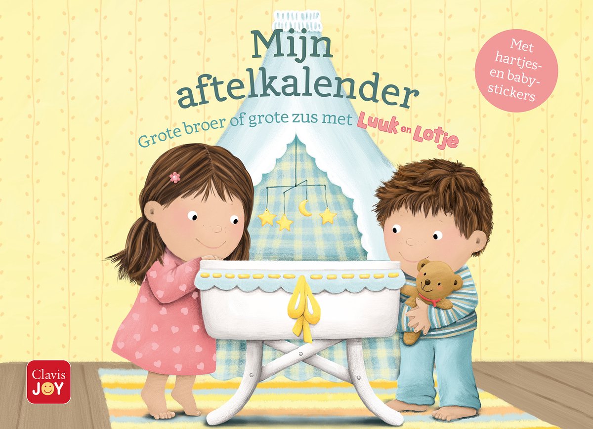 Clavis uitgeverij luuk en lotje - grote broer en kleine zus. aftelkalender