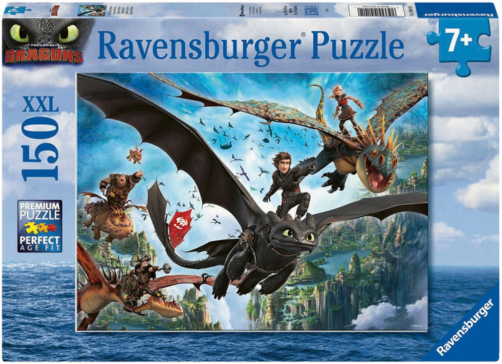 Ravensburger legpuzzel draken en helden - 150st. xxl