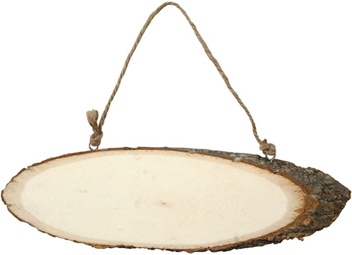 Creativ company deurschild hout 23-28 cm