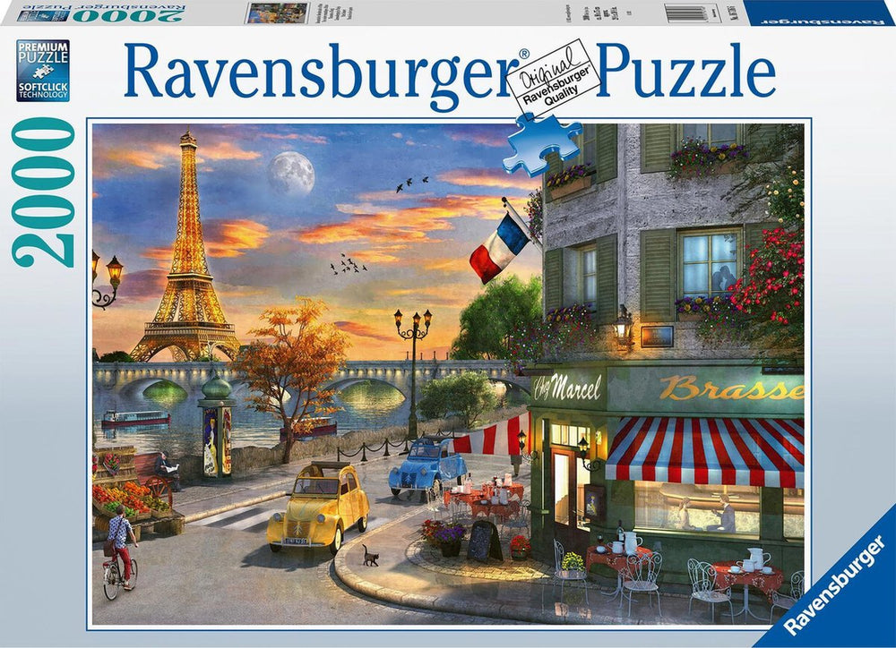 Ravensburger Romantic Evening in Paris Jigsaw Puzzle - 2000 pieces