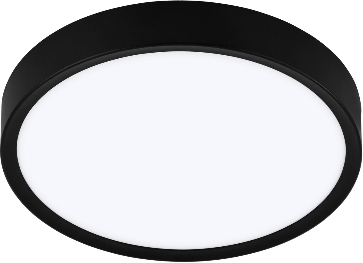 Eglo musurita plafondlamp - led - ø 34 cm - zwart wit