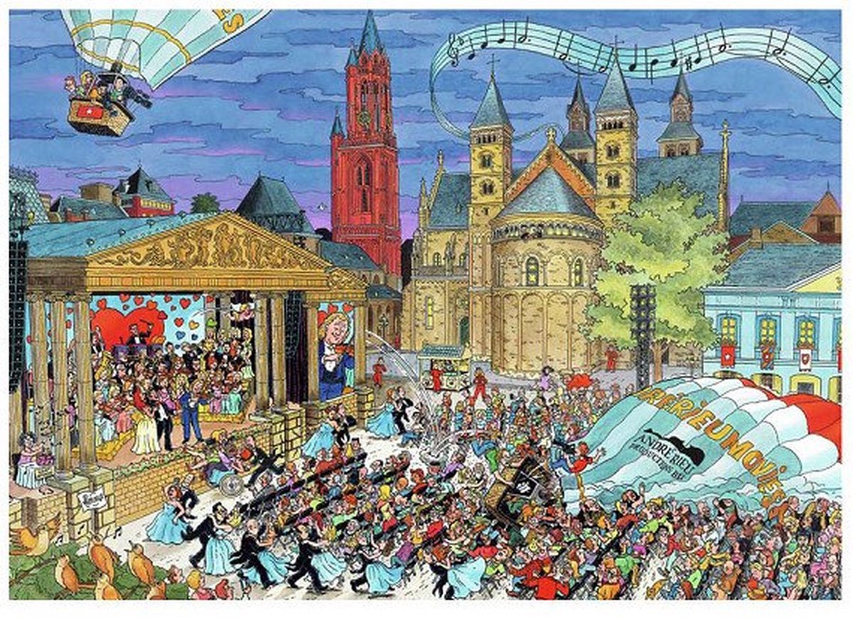 Ravensburger puzzel fleroux maastricht - legpuzzel - 1000 stukjes