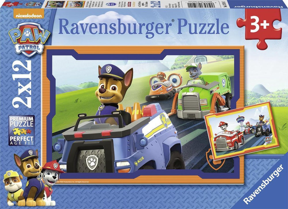 Ravensburger Paw Patrol in Action - 2 x 12 pieces - children's puzzle
