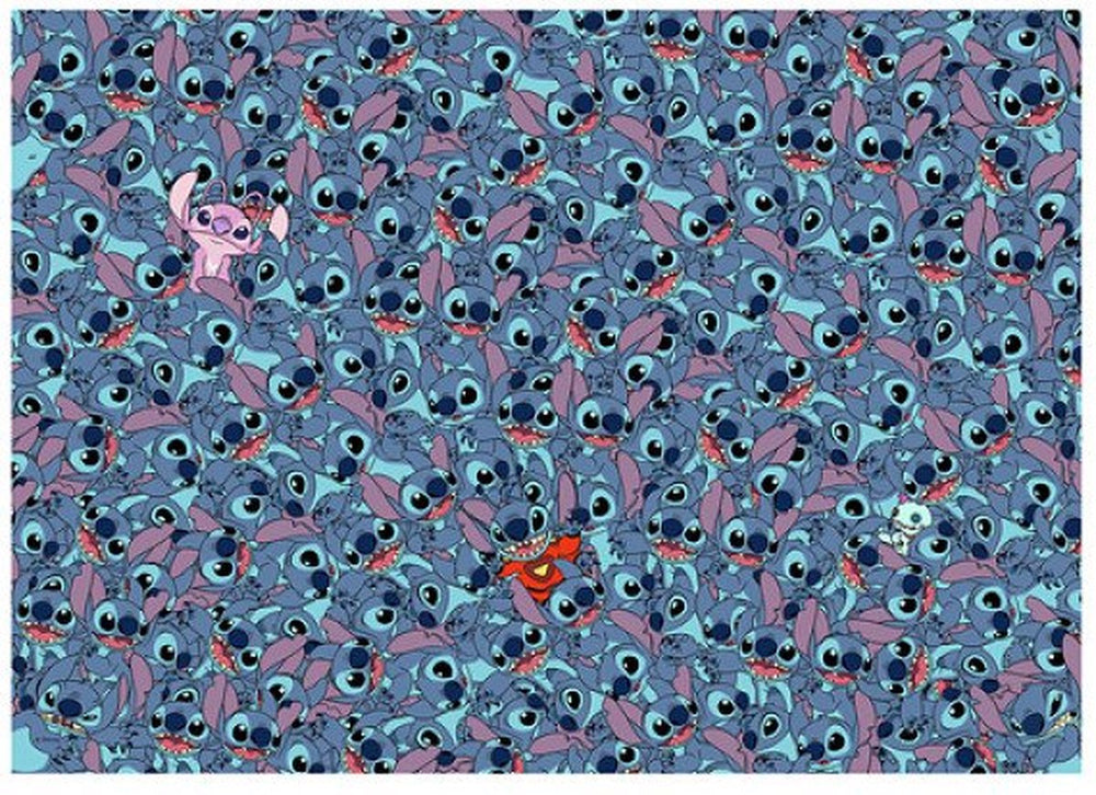 Ravensburger legpuzzel Disney Stitch Challenge, 1000st.